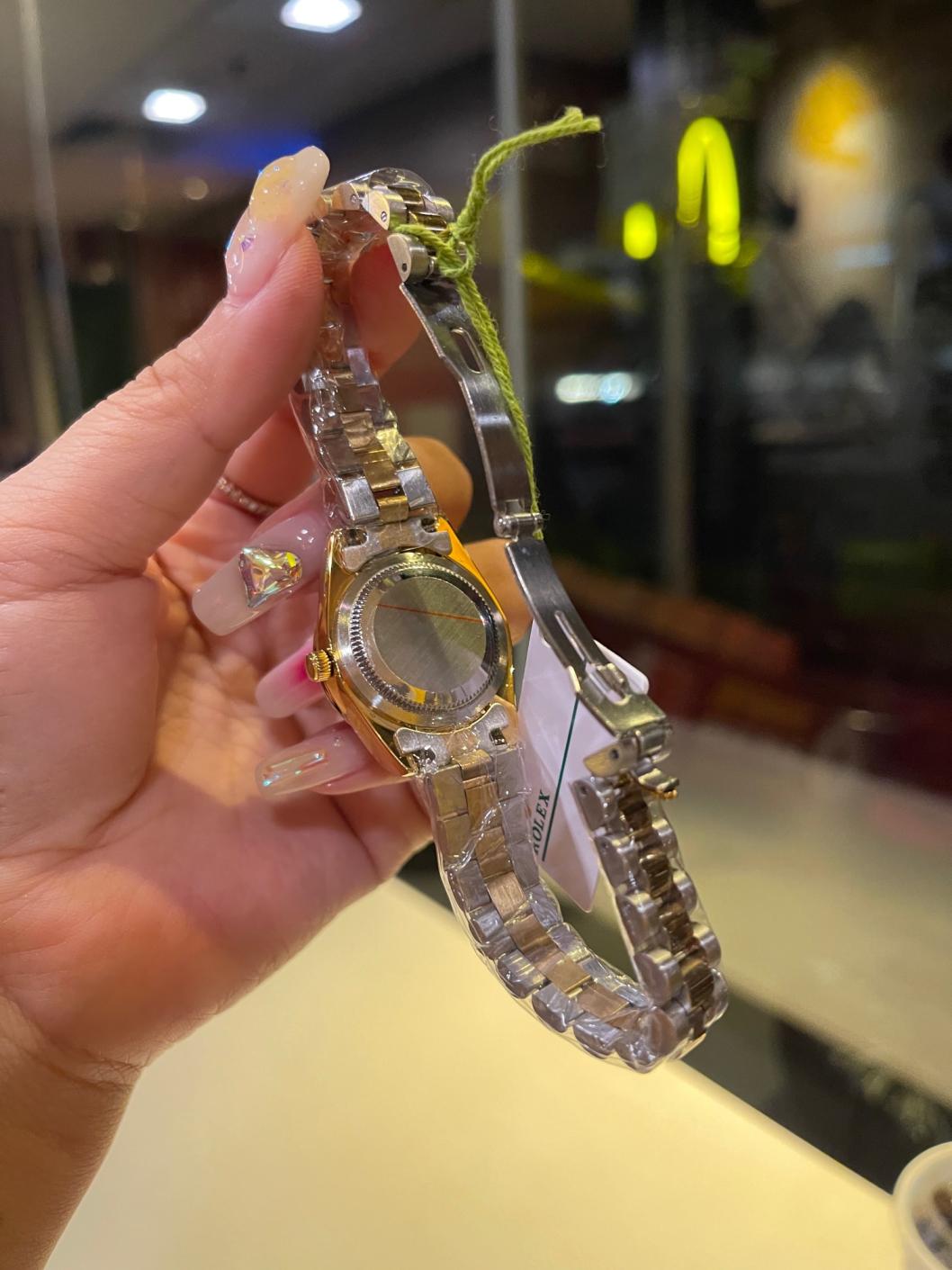 Rolex Diamnd women 28mm Quartz watch