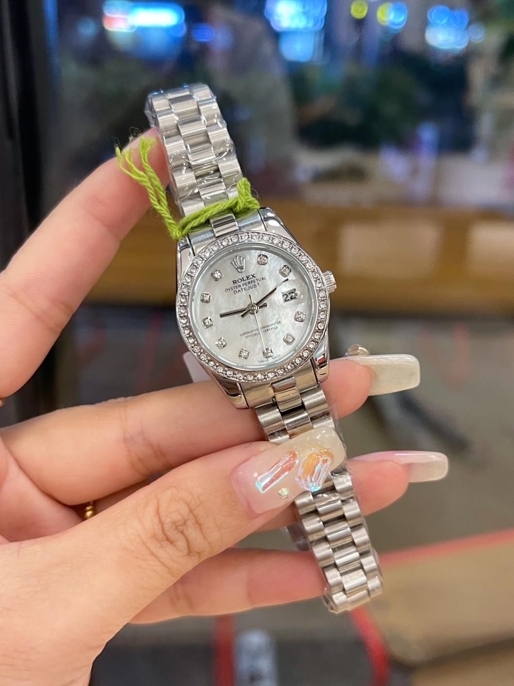 Rolex Diamnd women 28mm Quartz watch