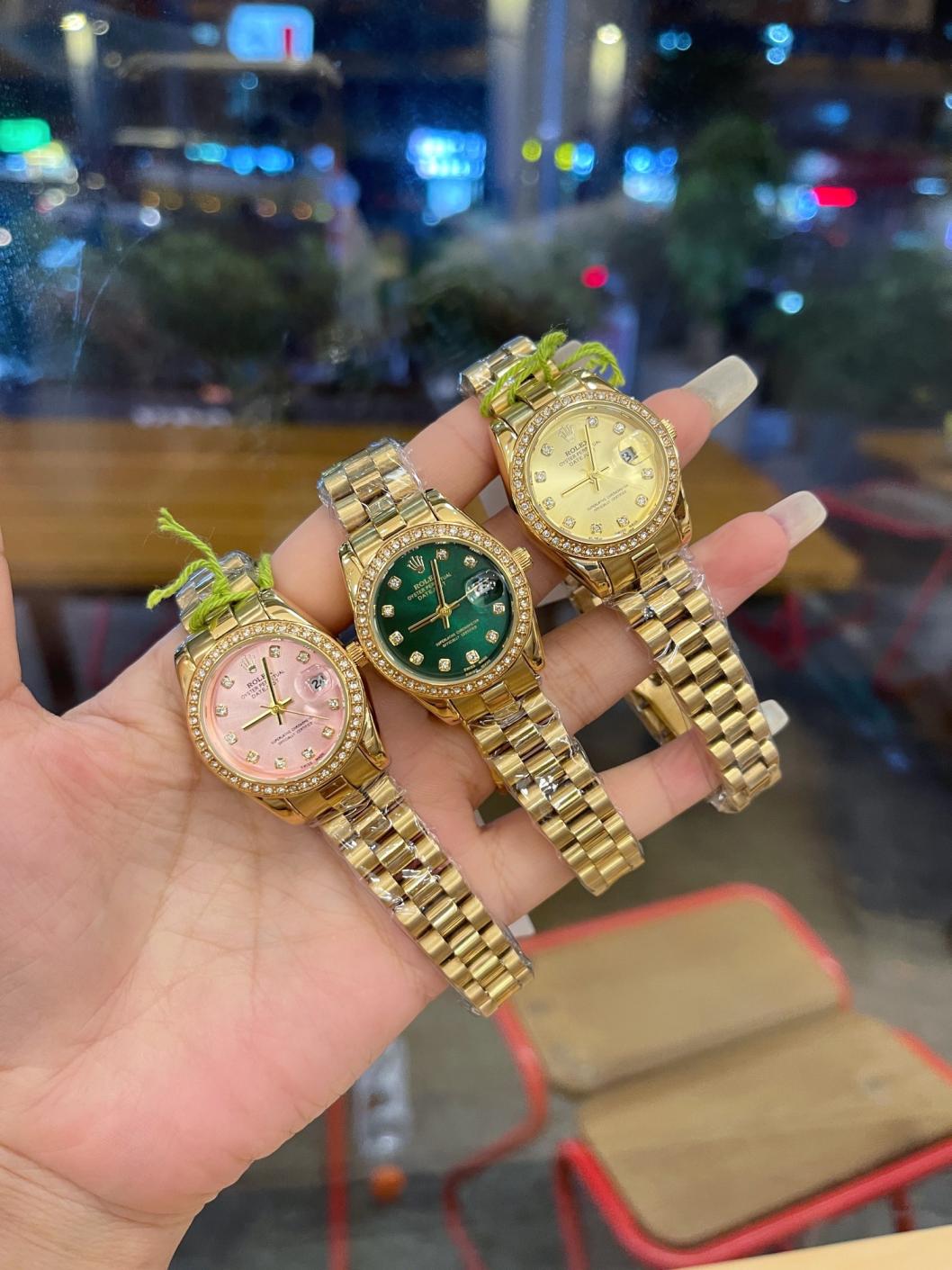 Rolex Diamnd women 28mm Quartz watch