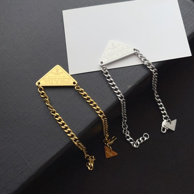 X190 Prada titanium steel bracelet