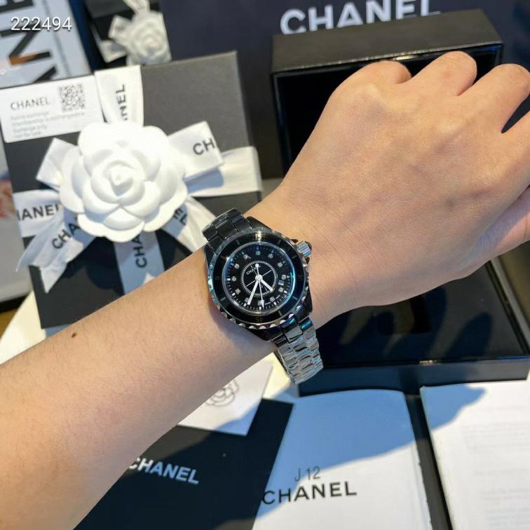 Chanel J12 ceramics Diamond quartz watch 116297
