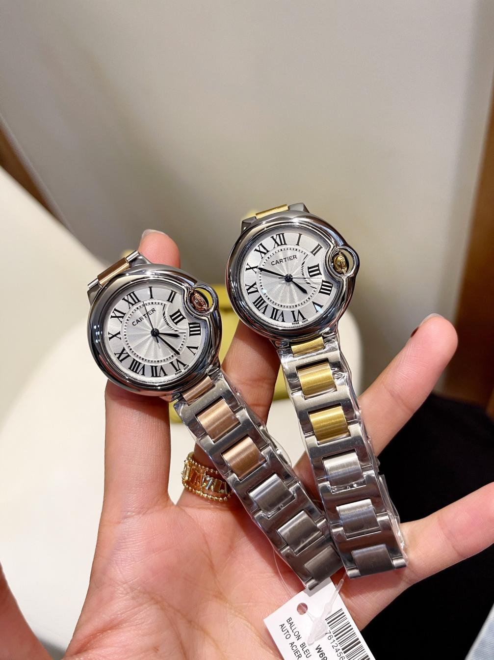 Cartier quartz watch 33mm 116298