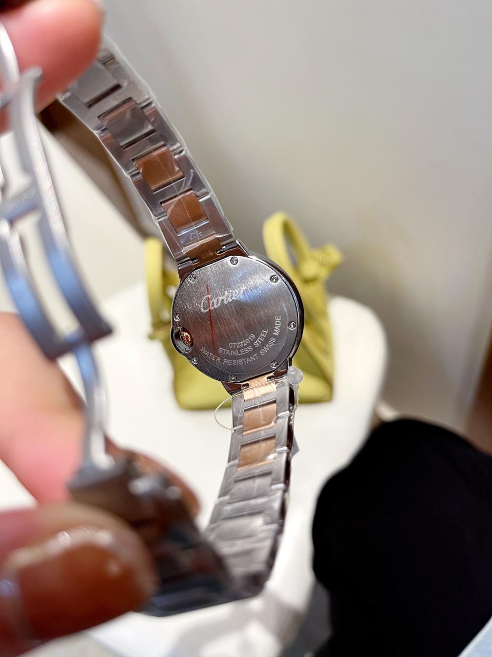 Cartier quartz watch 33mm 116298