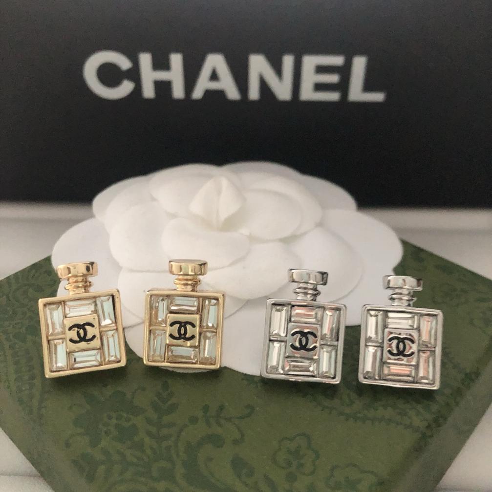 Chanel perfume bottle earrings 116269
