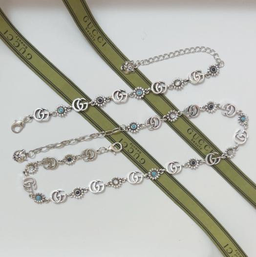 Gucci silver color bracelet/necklace 116270