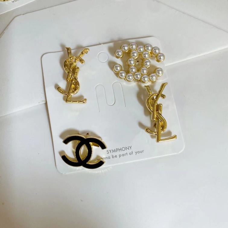 Chanel/YSL  brooch 4pcs 1set 116286