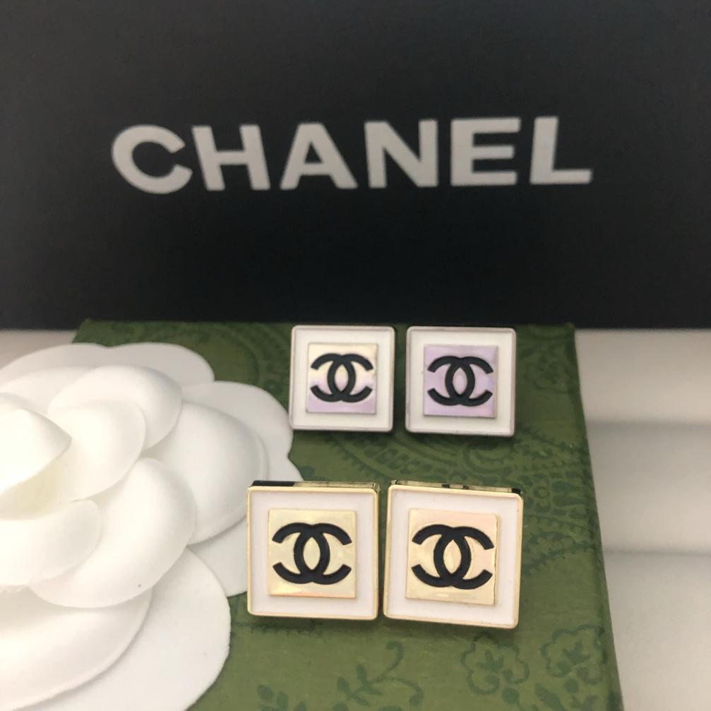 Chanel square earrings 116342