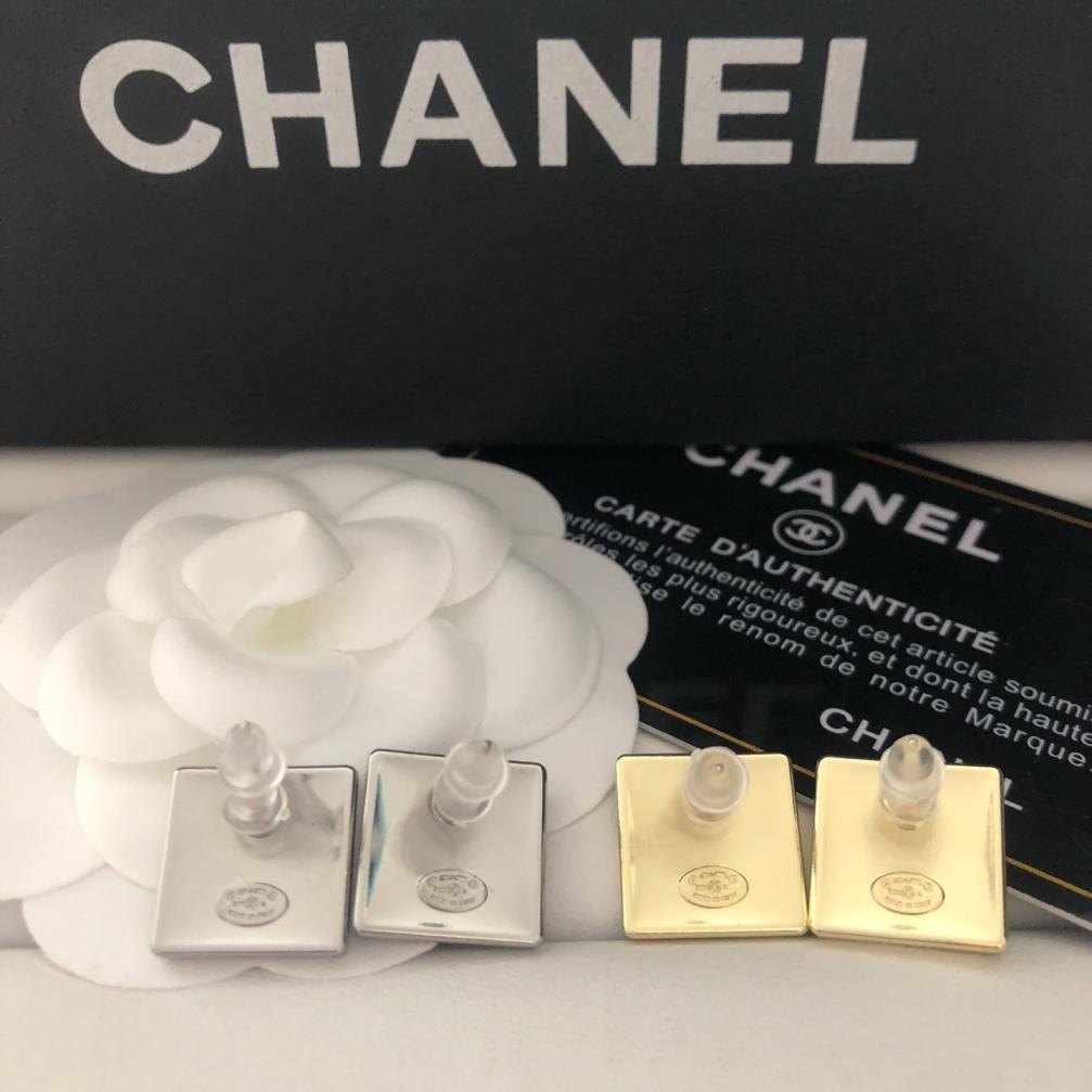 Chanel square earrings 116342