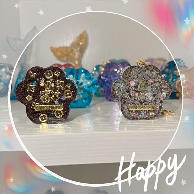 3D Golden LV Nail sticker 999