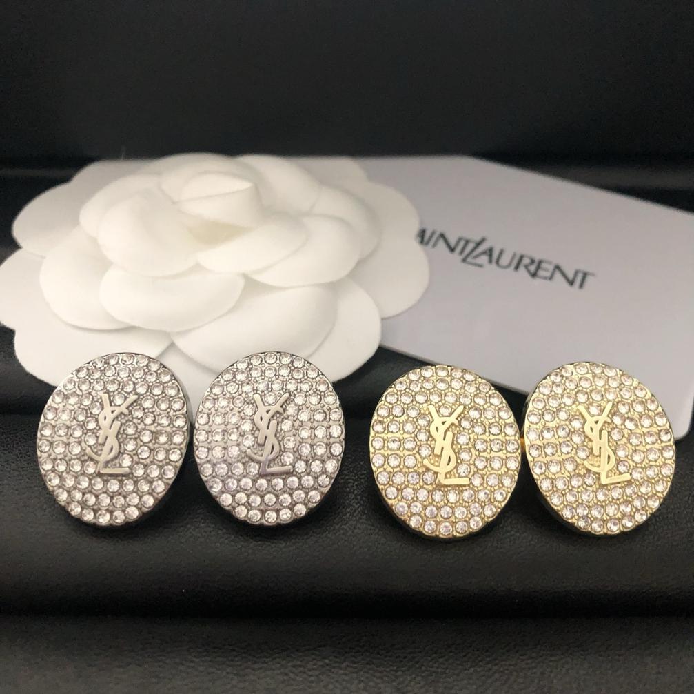 YSL crystal earrings 116395