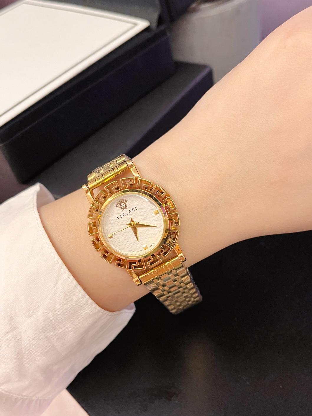 VERSACE GRECA TWIST quartz watch 116403