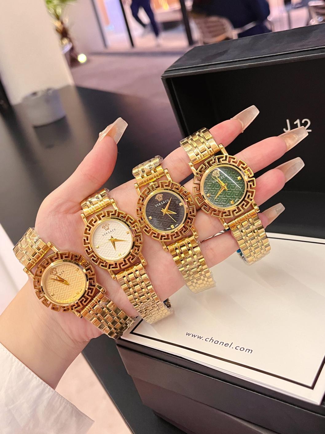 VERSACE GRECA TWIST quartz watch 116403