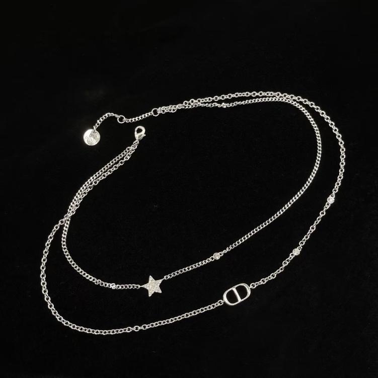 X671/L194 Dior silver necklace/bracelet