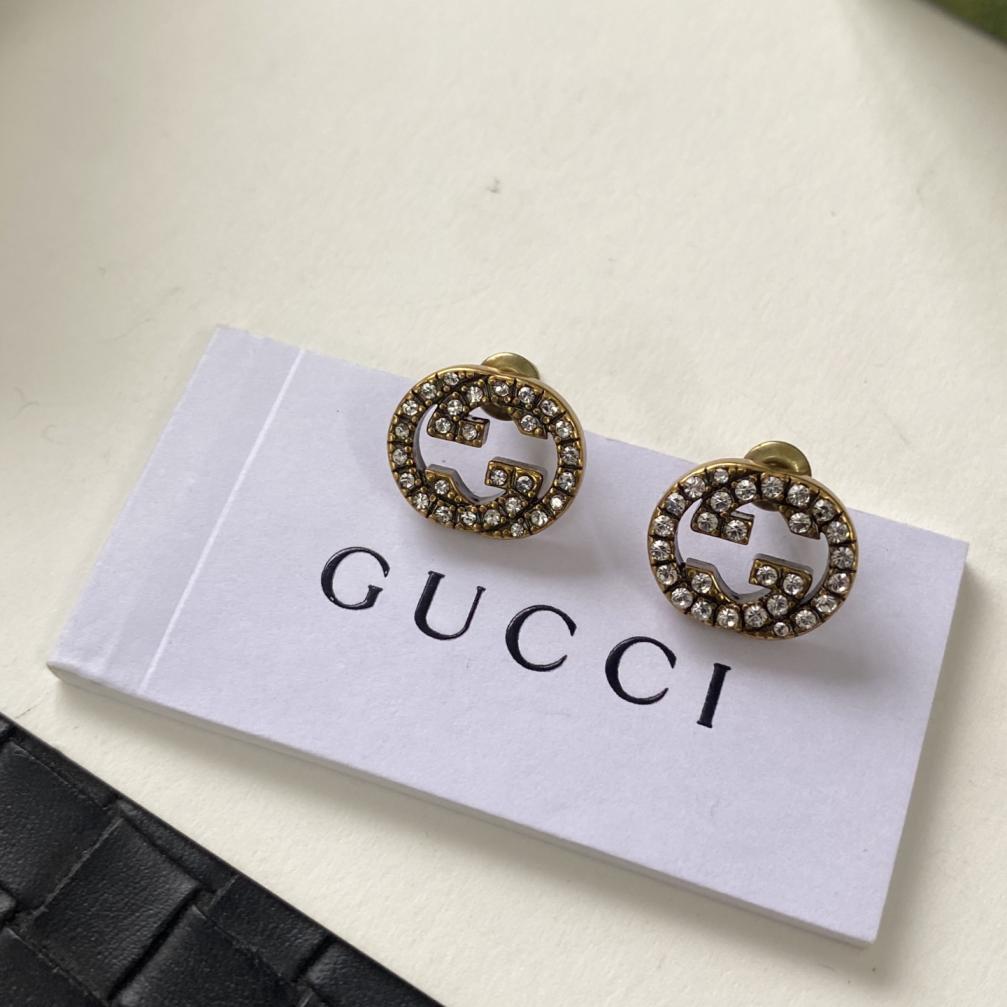 A1486 Gucci GG Vintage earrings