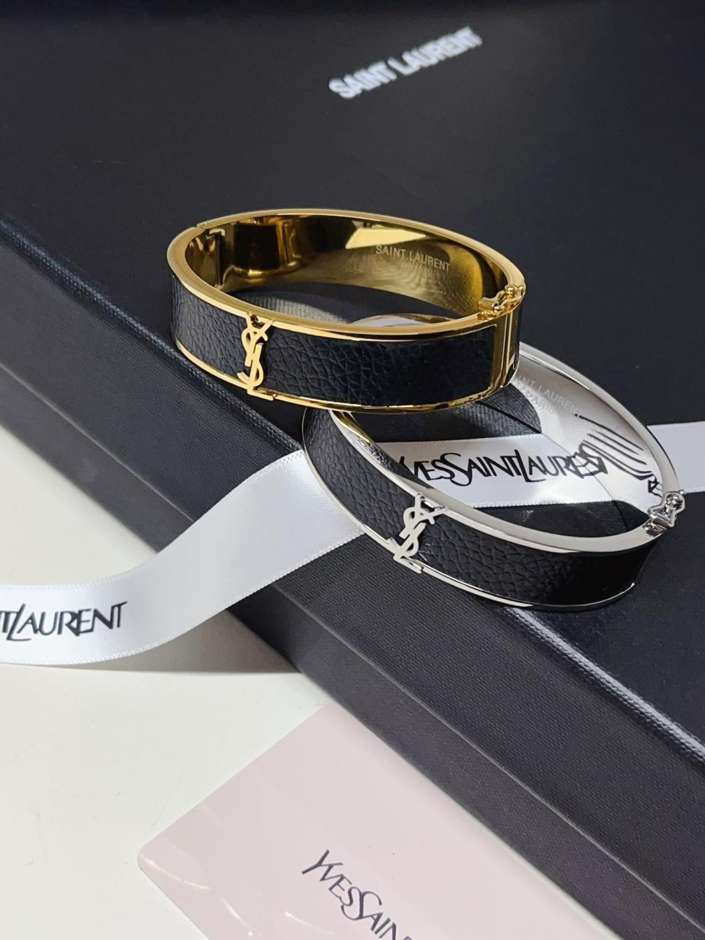 S450 YSL leather bracelet