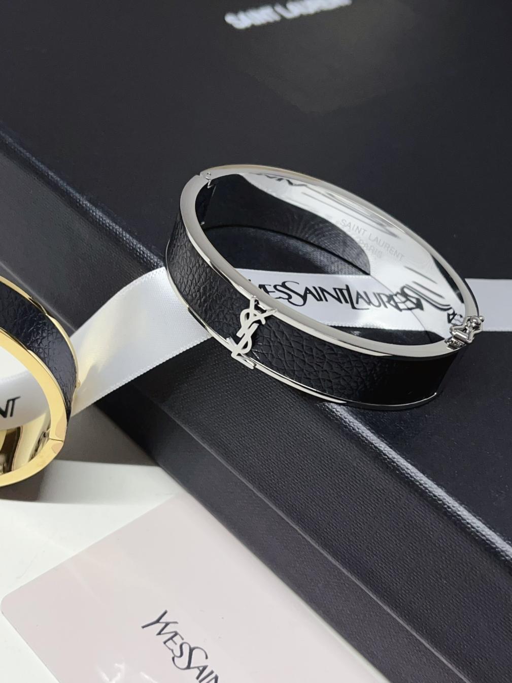 S450 YSL leather bracelet