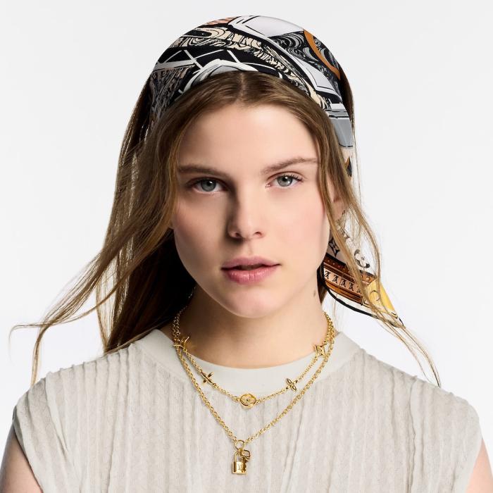 X684 Double LV ICONIC CHARMS Necklace