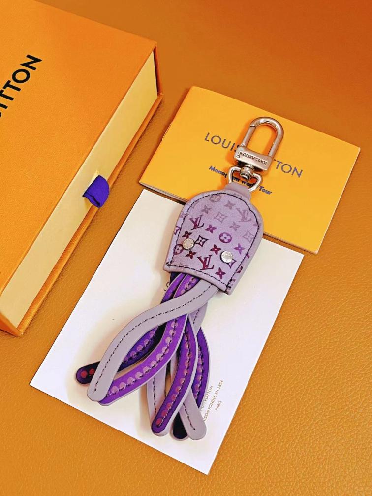 LV Purple bag charms keychain 116588
