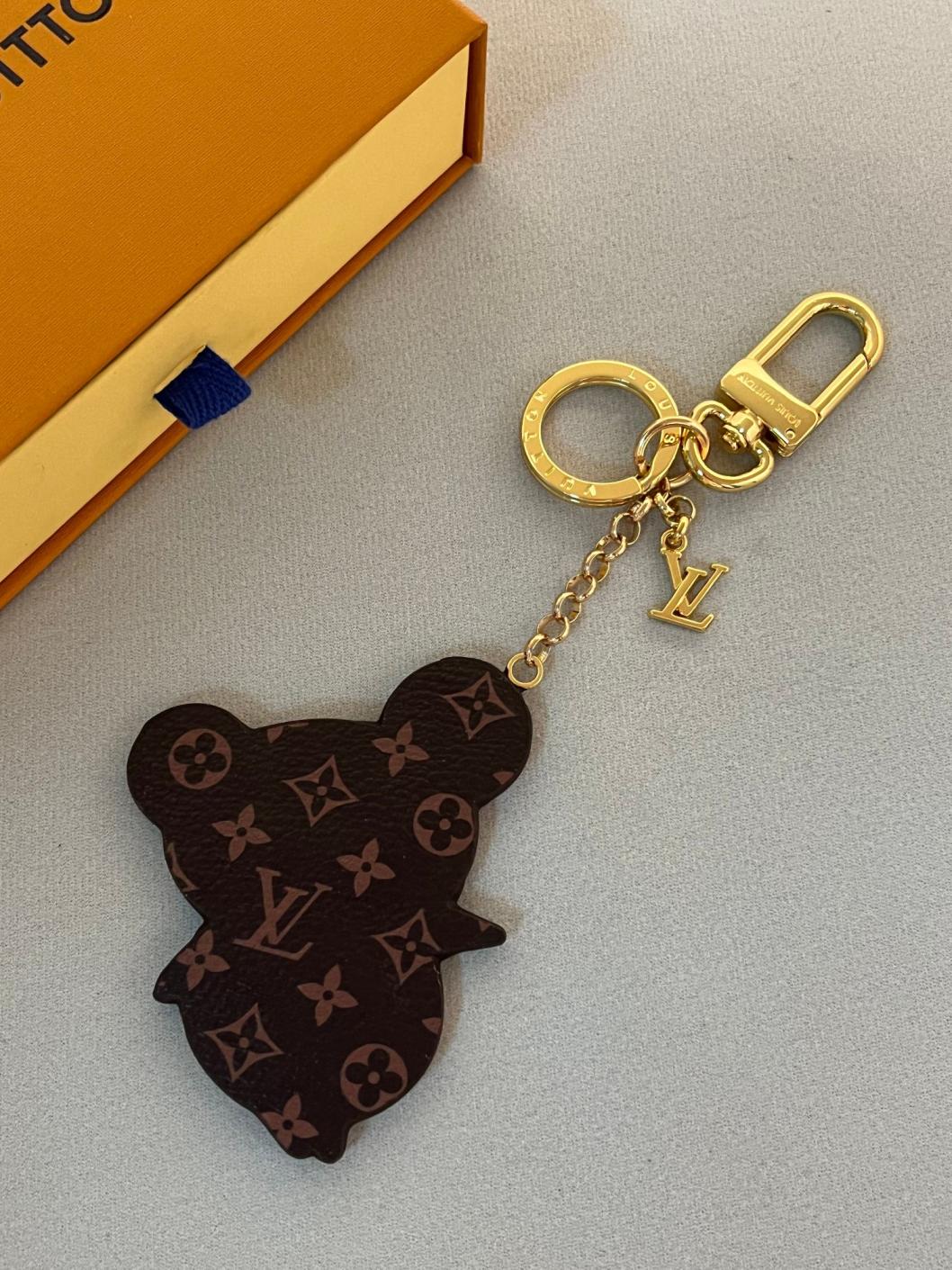 LV x TM Superflat Panda ​M02467 key charms keychain 116587