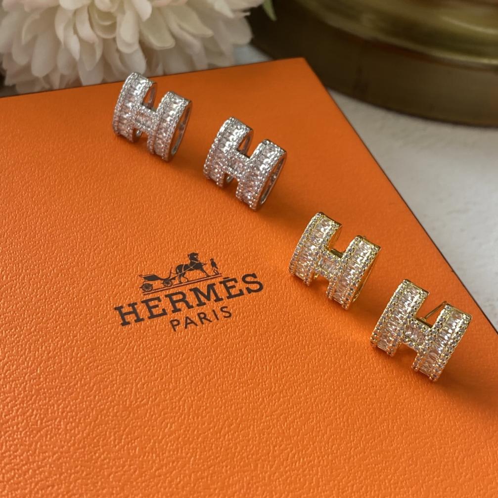 A1920  HERMES H earrings
