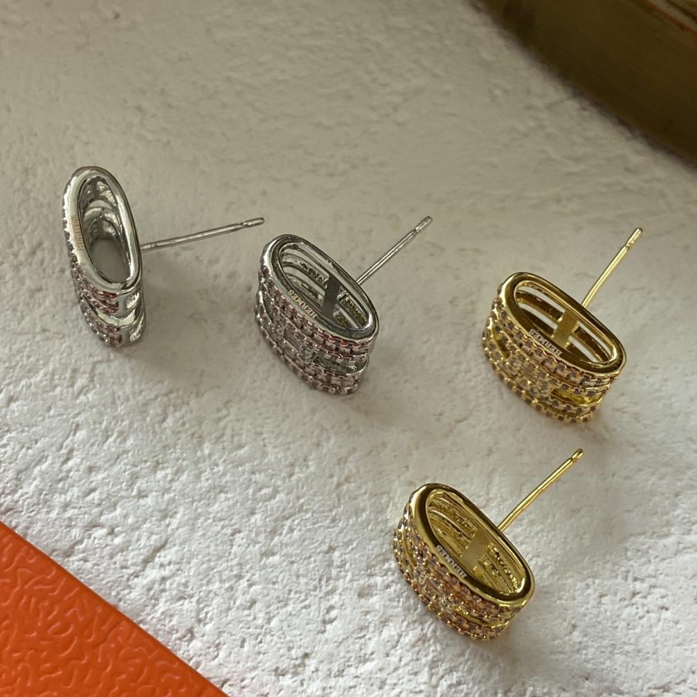 A1920  HERMES H earrings