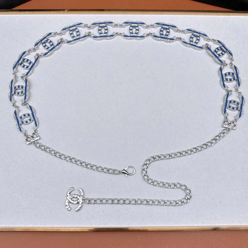 Chanel CC crystal waist chain 116595