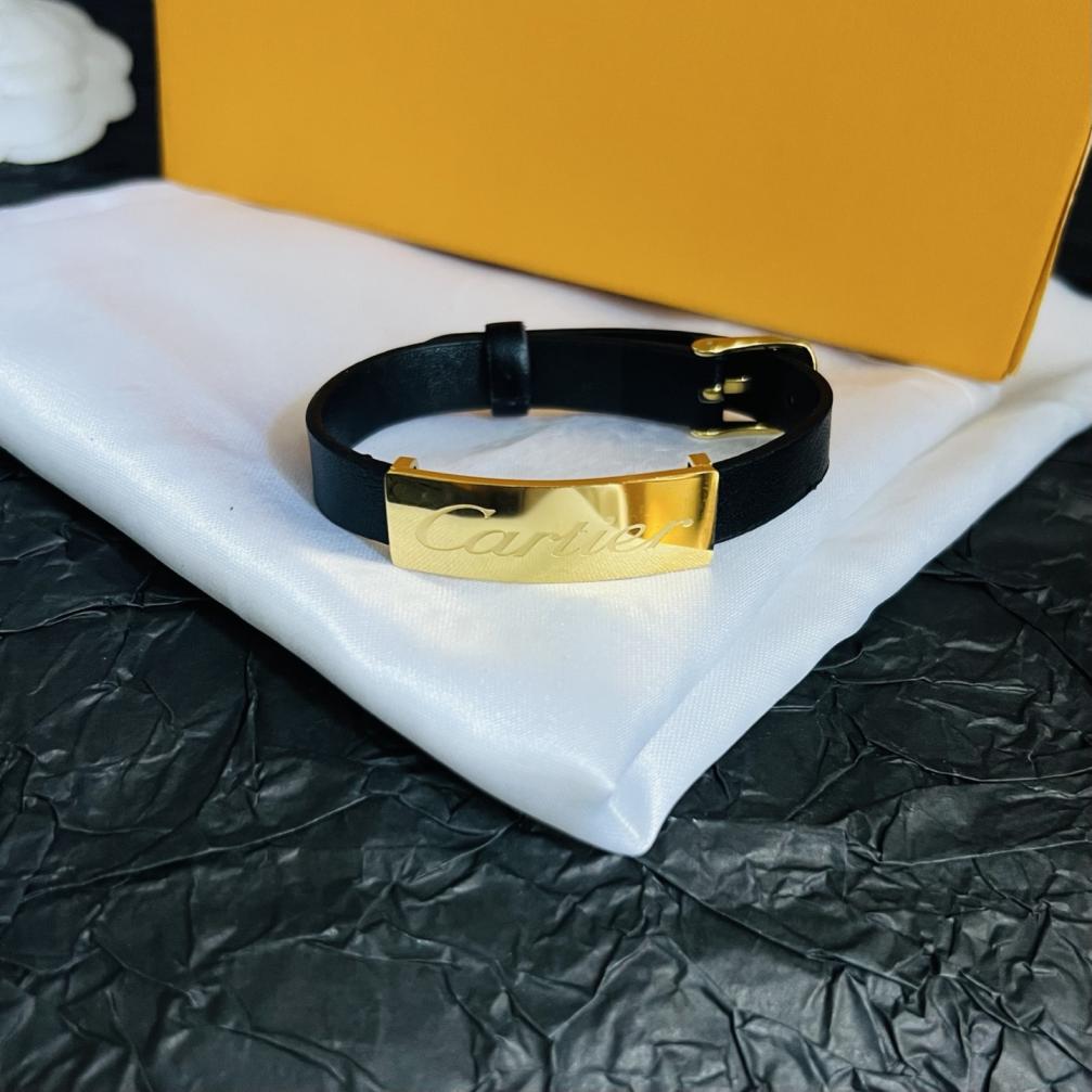 Cartier leather bracelet 116616