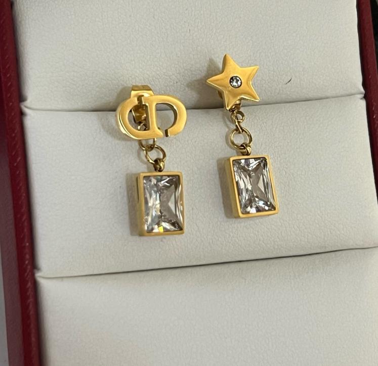Dior CD earrings 116607