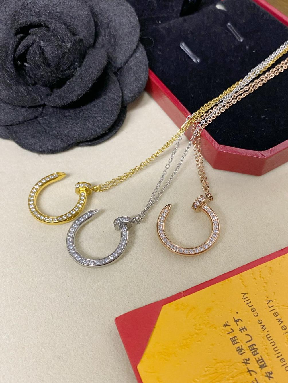 X688 Cartier titanium steel necklace