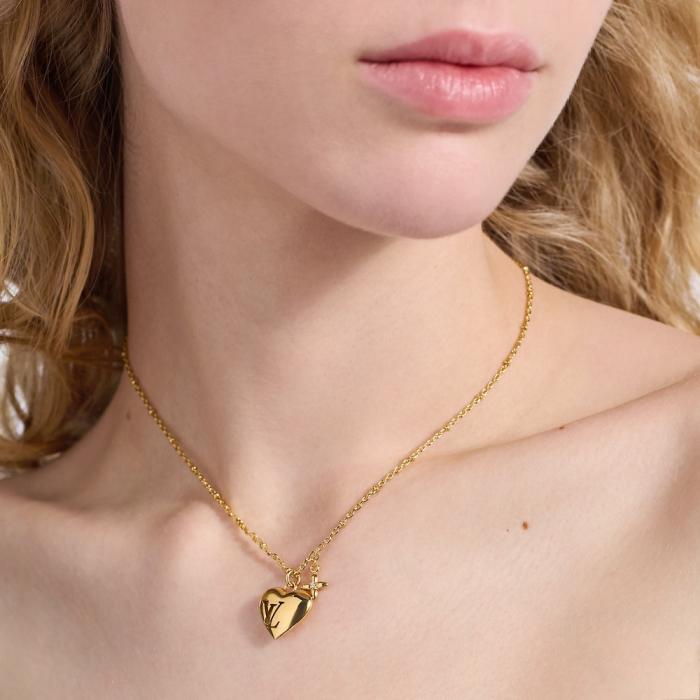 X697 LV titanium steel necklace