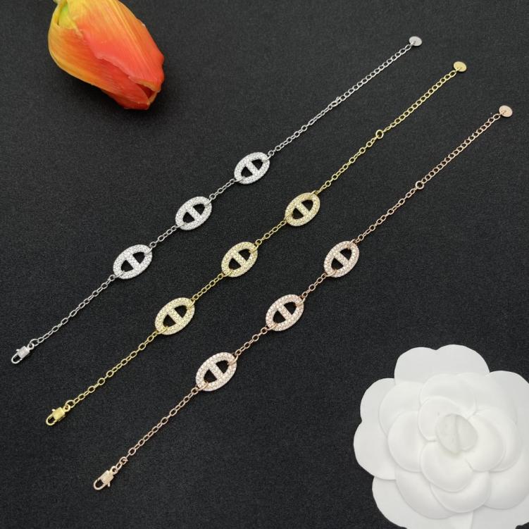 Hermes full diamond bracelet 116686