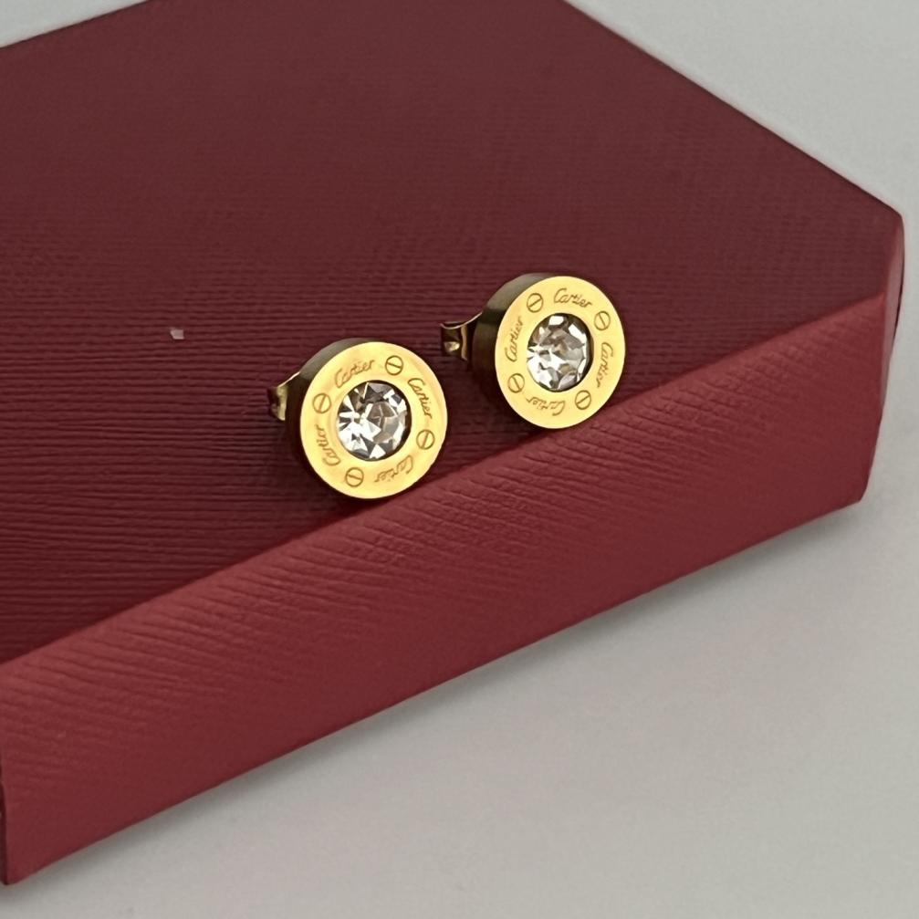 Cartier diamonds earrings 116698