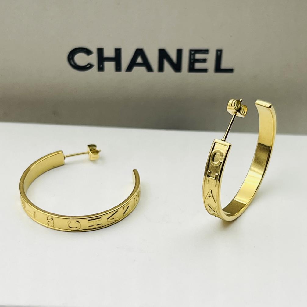 Chanel hoop earrings 116720