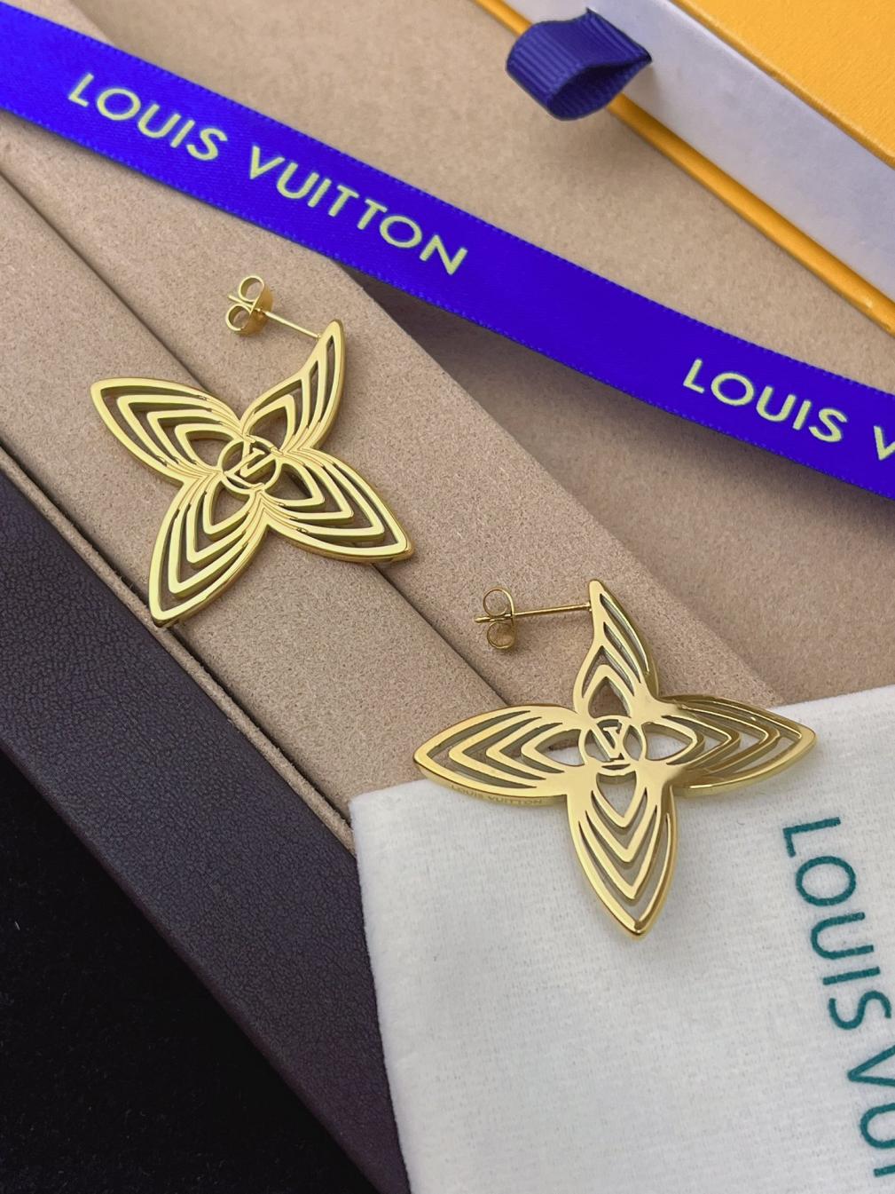 A1179 LV titanium steel earrings