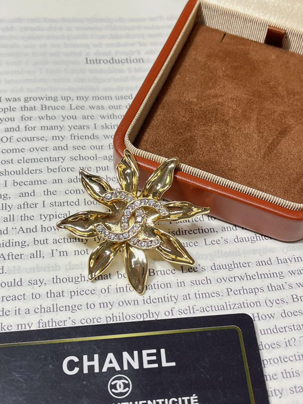 D191 Chanel cc brooch