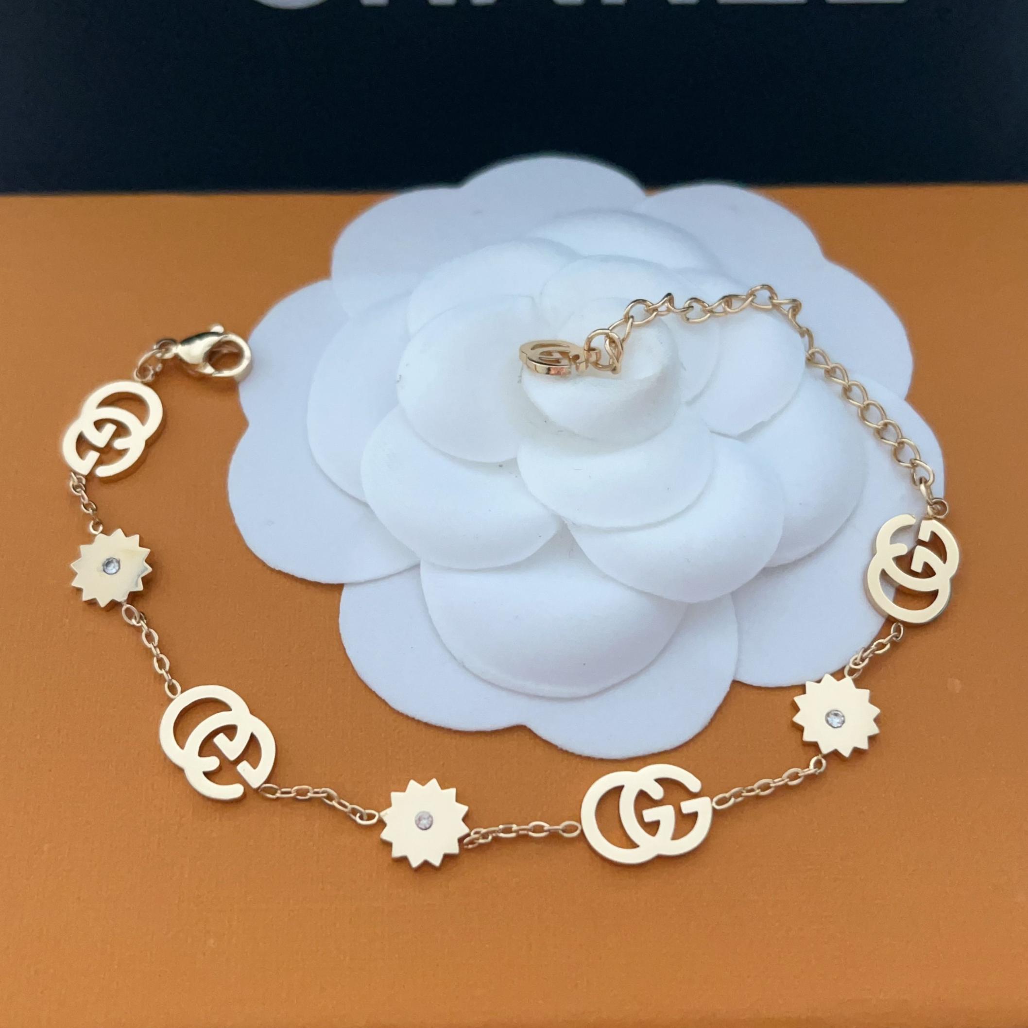 Gucci GG titanium steel bracelet 116796