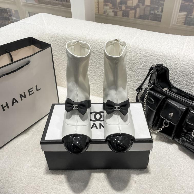 CHANEL Lambskin women Boots 132840