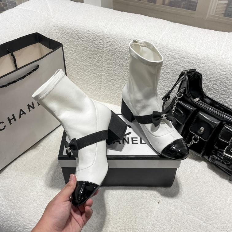 CHANEL Lambskin women Boots 132840