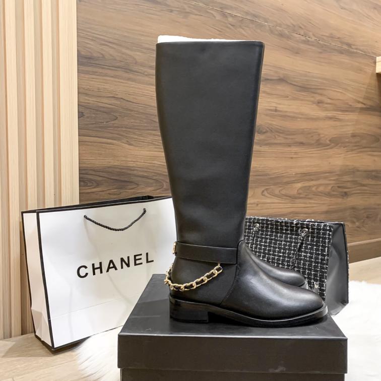 CHANEL Long boots 132930