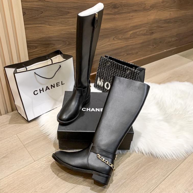 CHANEL Long boots 132930
