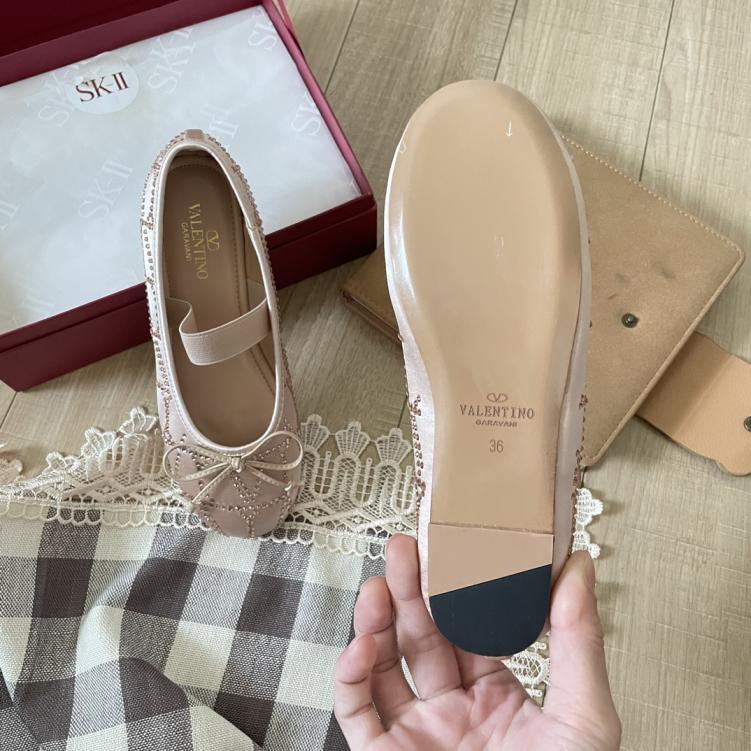 VALENTINO VT crystal flat shoes 132943
