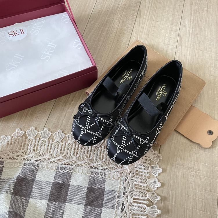 VALENTINO VT crystal flat shoes 132941