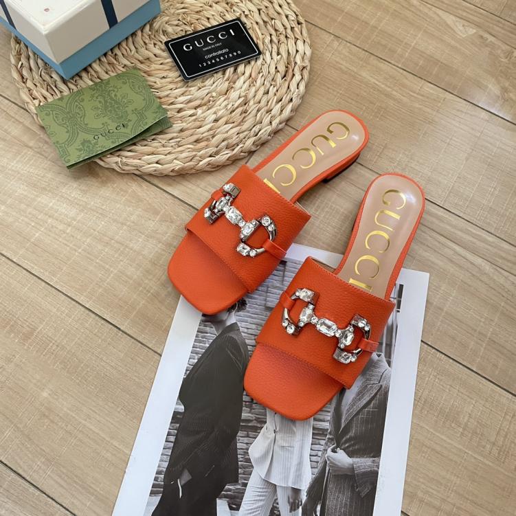 GUCCI GG New crystal slippers 133055