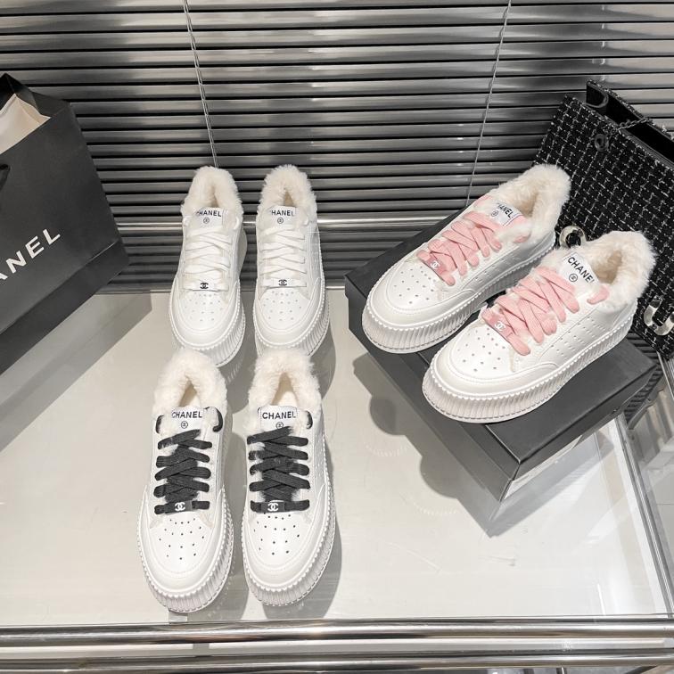 CHANEL women winter sneakers 133348