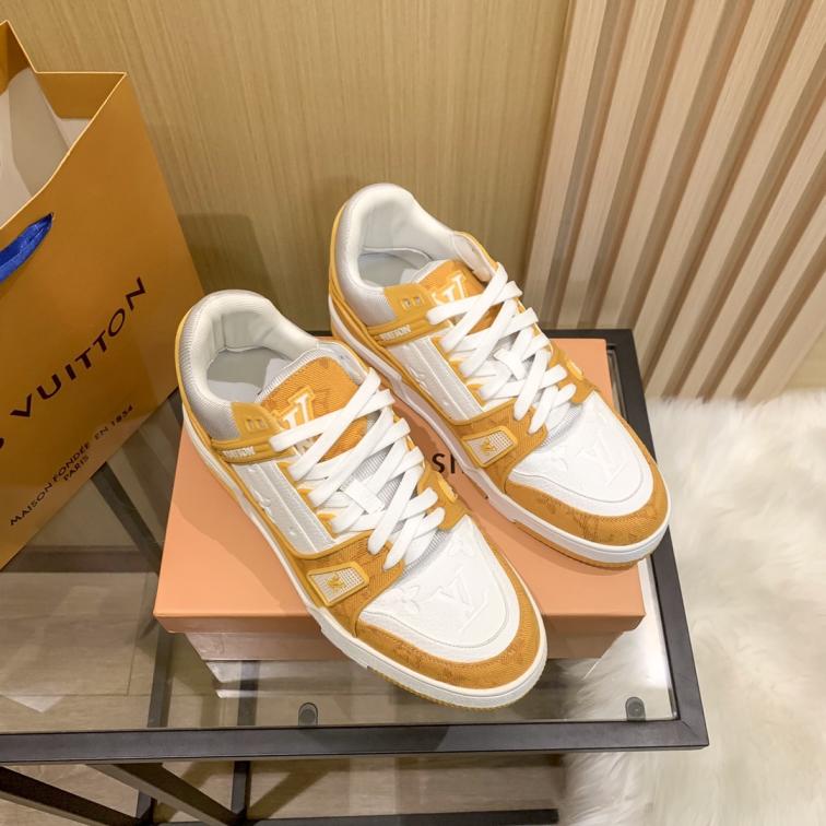 Louis Vuitton LV Trainer men unisex sneakers 133338
