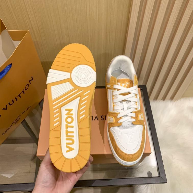 Louis Vuitton LV Trainer men unisex sneakers 133338