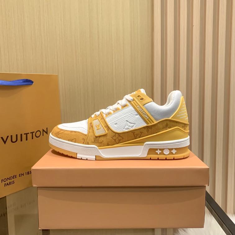 Louis Vuitton LV Trainer men unisex sneakers 133338