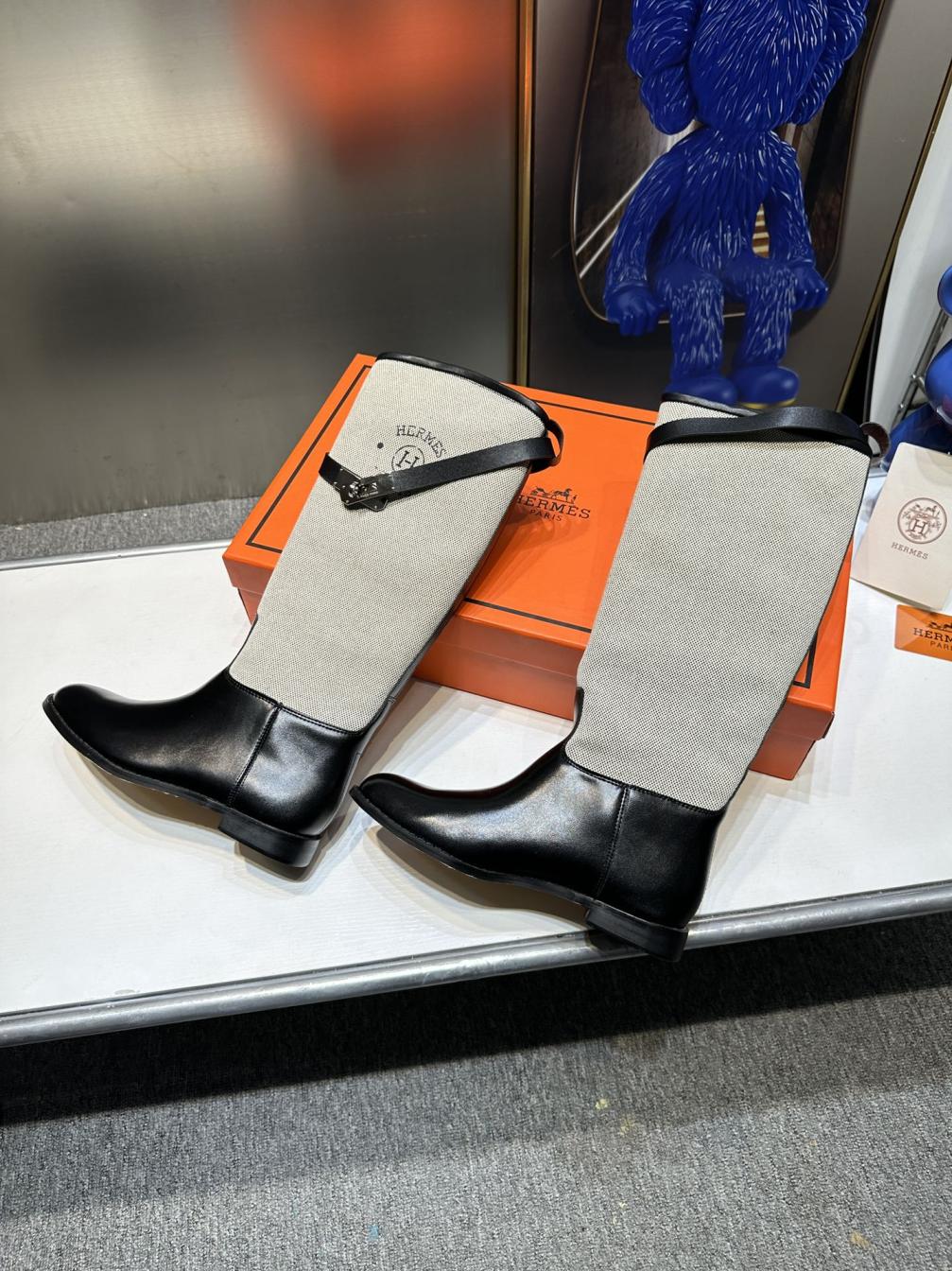 HERMES  long boots 133309