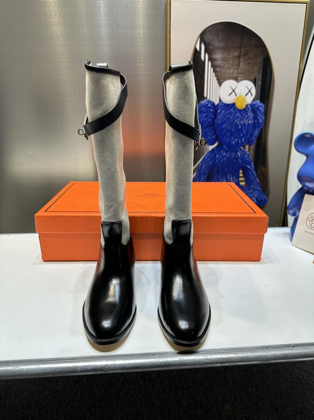 HERMES  long boots 133309
