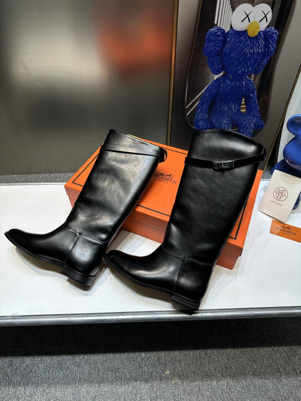HERMES  long boots 133308